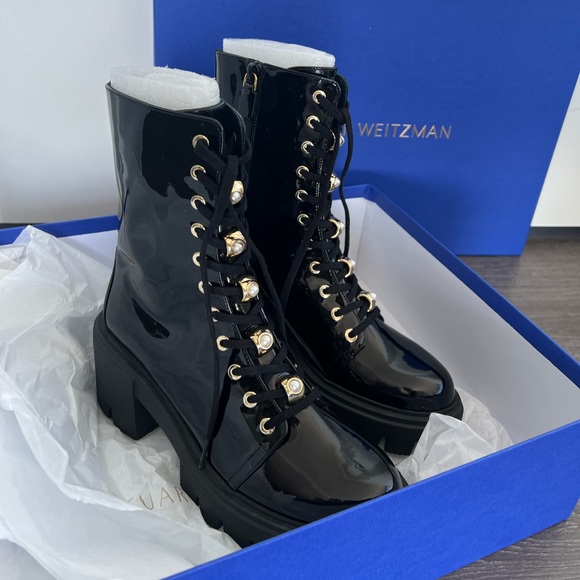 Stuart Weitzman soho pearl bootie - Picture 1 of 6